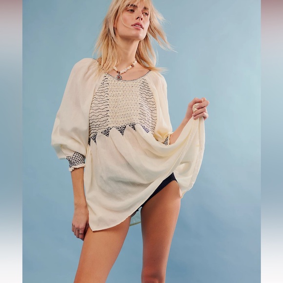 NWOT Free People What a Feeling Tunic / Mini Dress - Picture 3 of 6